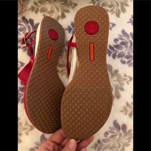 Cole Haan red sandals Brand new!!